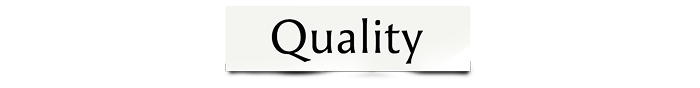 quality