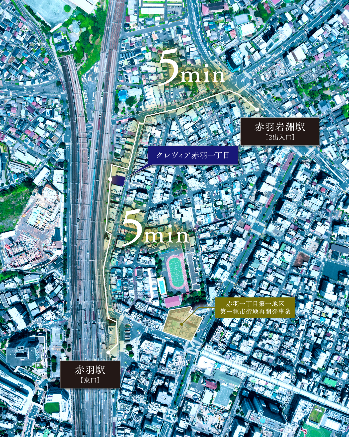 現地周辺航空写真(2026年6月撮影)