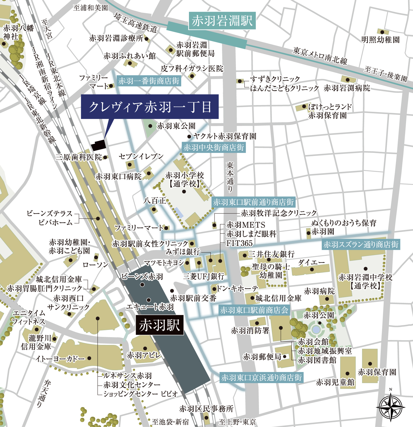 現地案内図