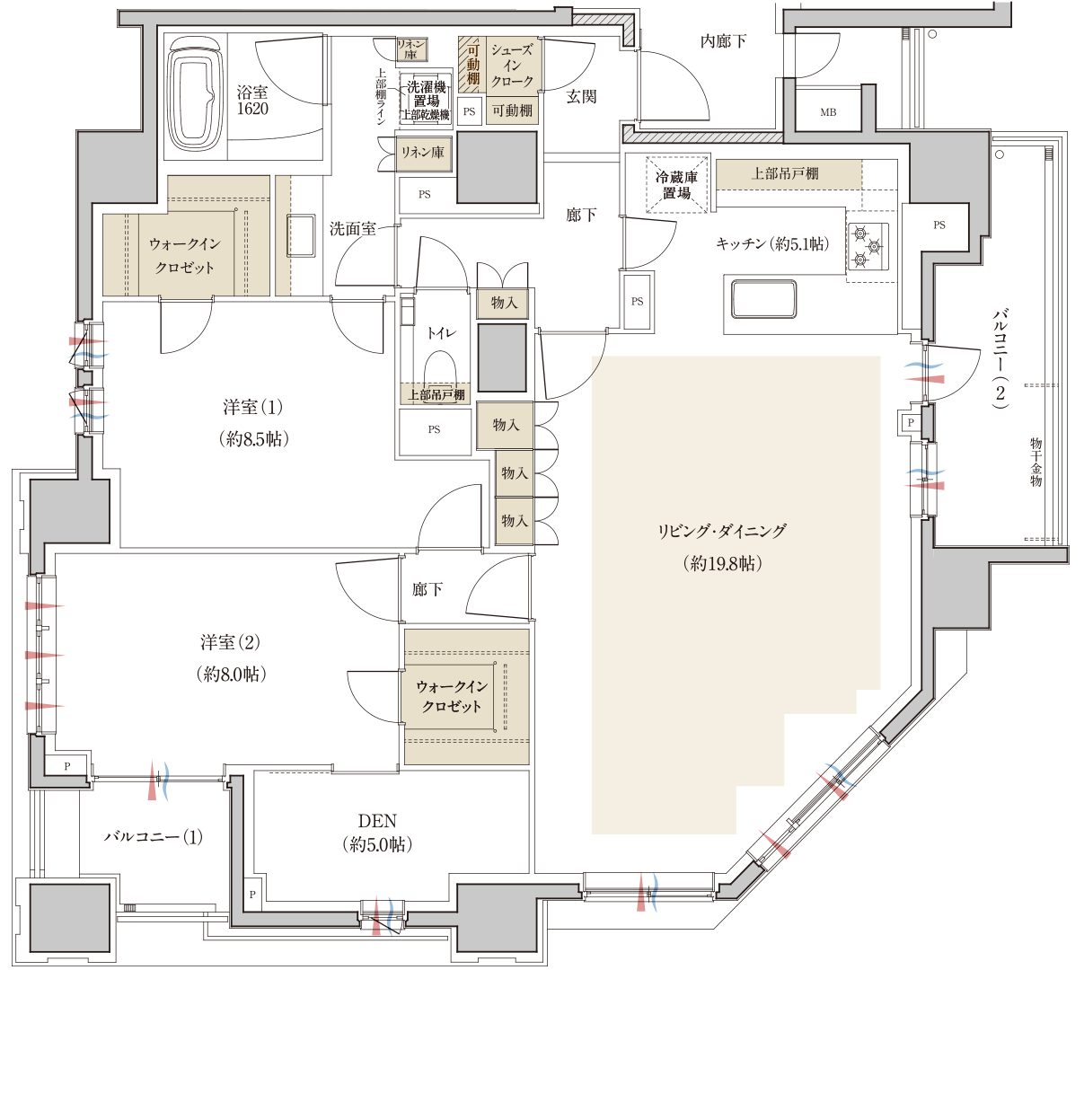 Kタイプ図面