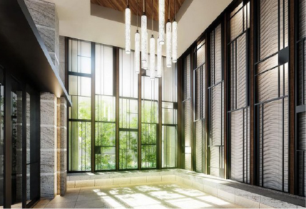 クレヴィア文京千石エントランスホール画像