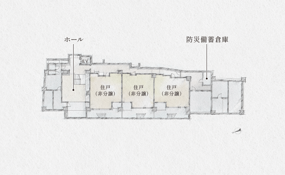 ■1階平面イメージイラスト
