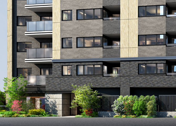 外観完成予想CG※1