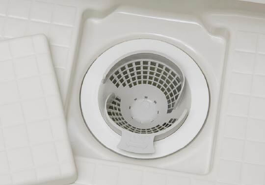 パッとくるりんポイ排水口