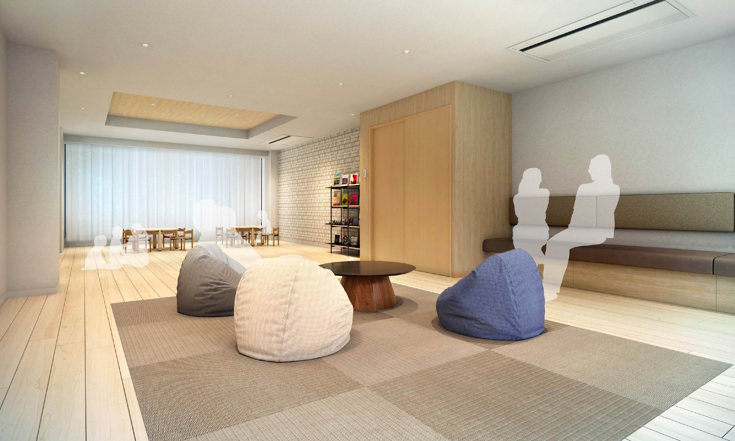 畳ラウンジ完成予想CG