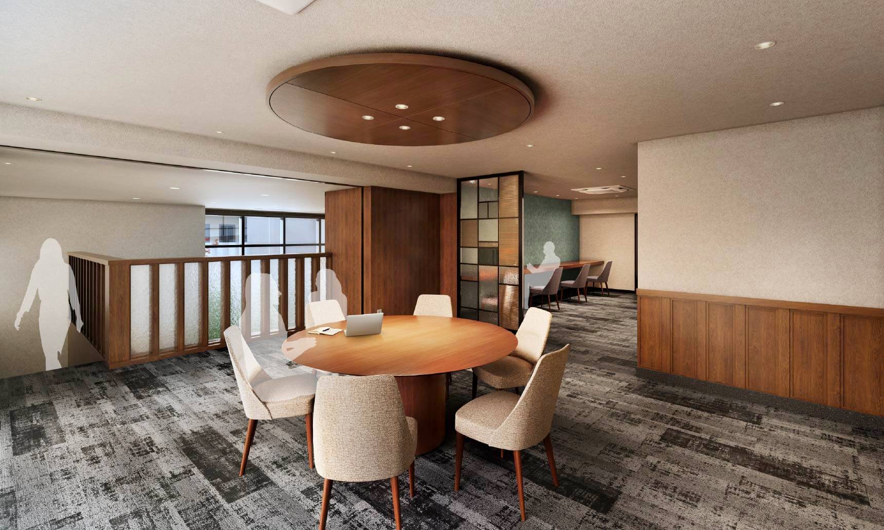 コワーキングスペース完成予想CG