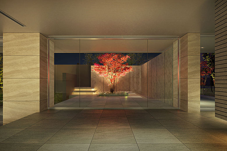 エントランスホール完成予想CG