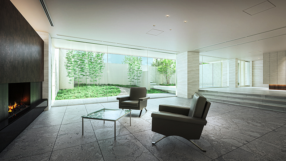 ラウンジ完成予想CG