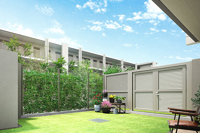 N1tタイプ専用庭完成予想CG