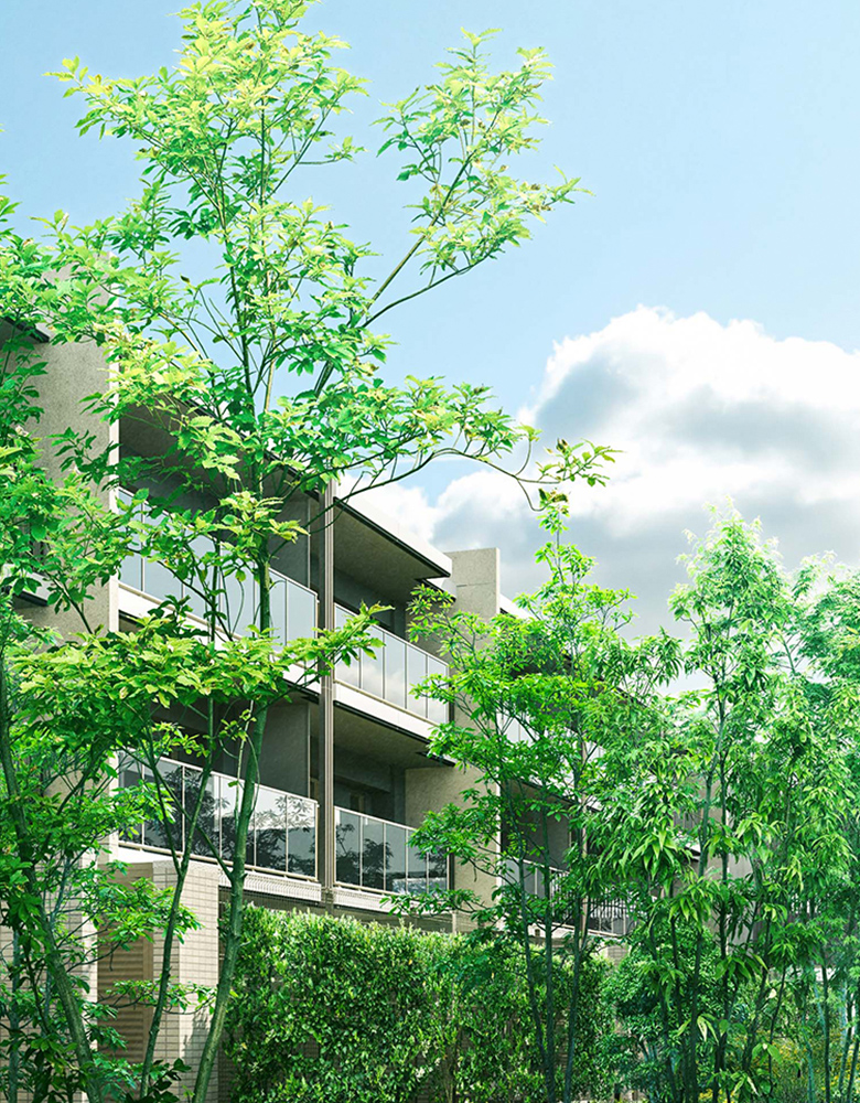 外観・ガーデンフォレスト完成予想CG