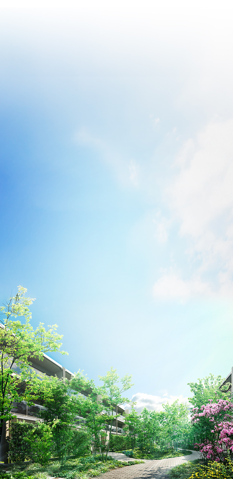 外観・ガーデンフォレスト完成予想CG