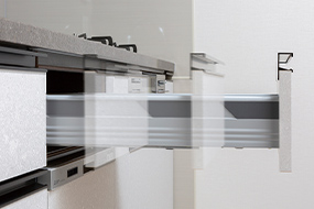 ブルモーション機能付キャビネット