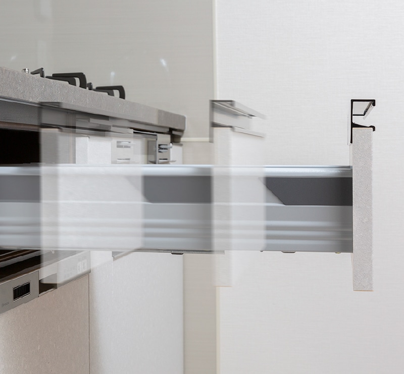 ソフトクローズ機能付キャビネット