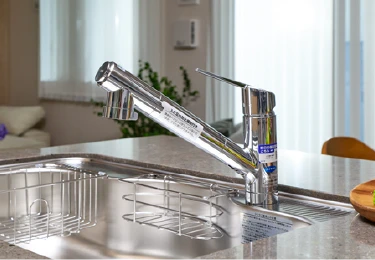 浄水器一体型ハンドシャワー水栓