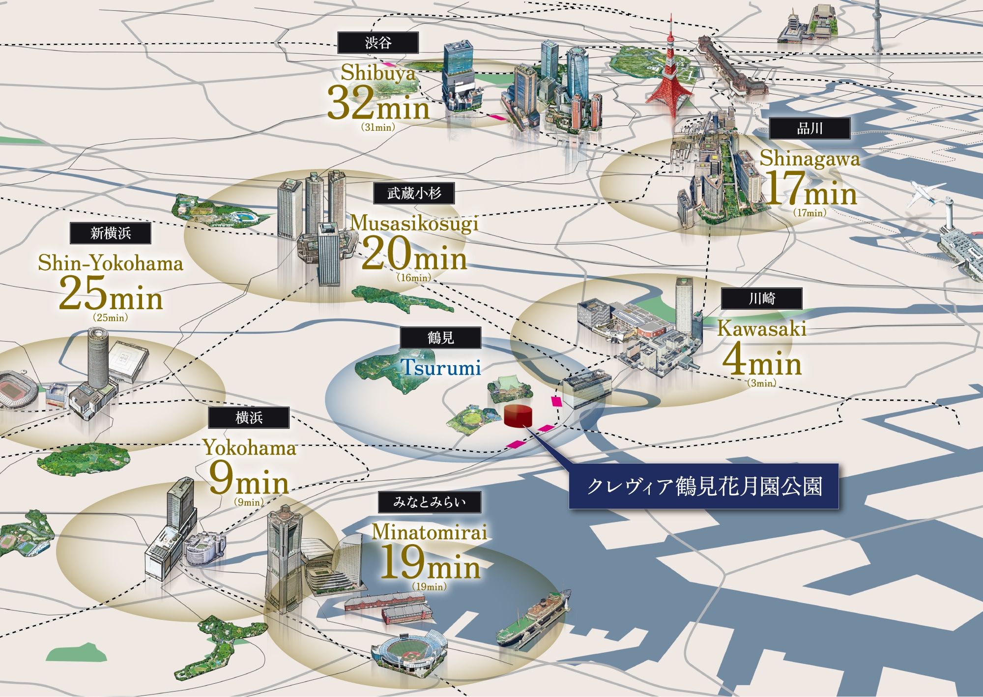 立地概念図イラスト