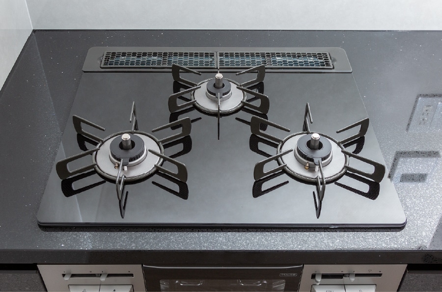 ガラストップコンロ