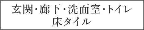 玄関・廊下・洗面室・トイレ床タイル
