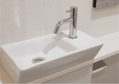 トイレ手洗いカウンター
